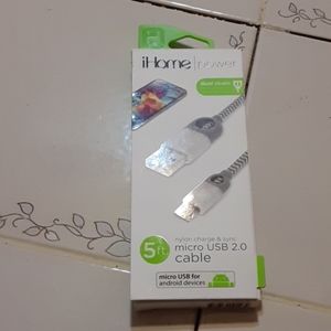 USB 2.0 micro 5ft cable